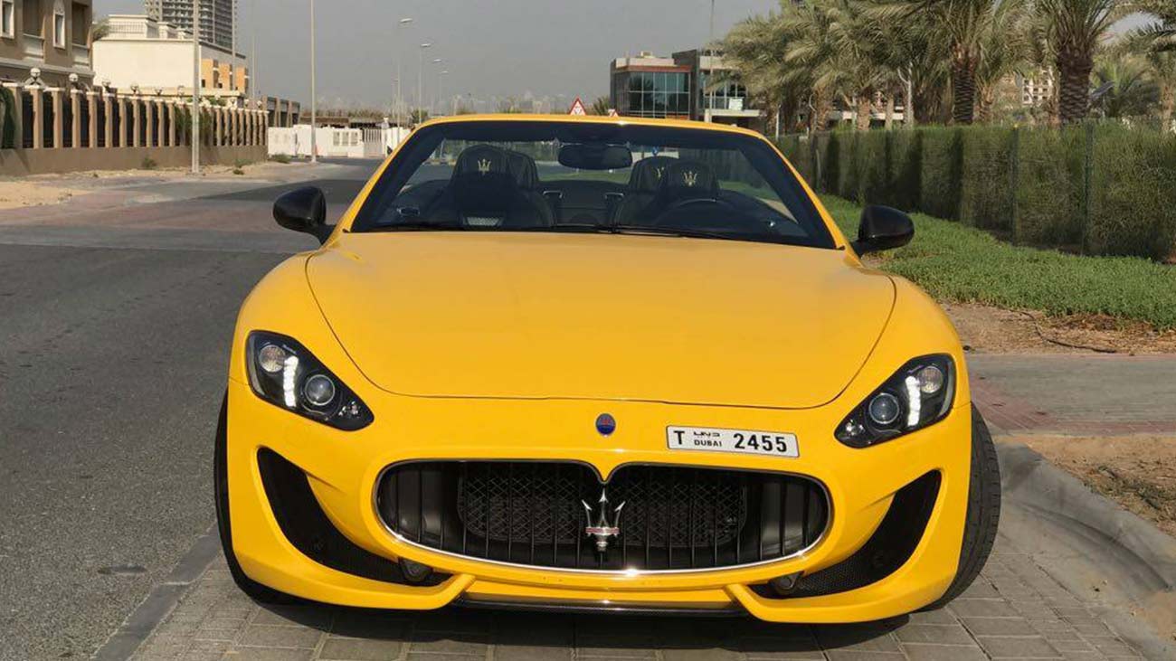 2020 Maserati Maserati GranCabrio Rental Dubai