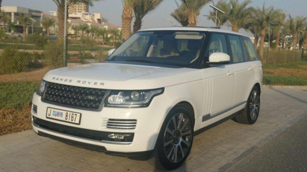 2018 Land Rover Range Rover Vogue Rental Dubai