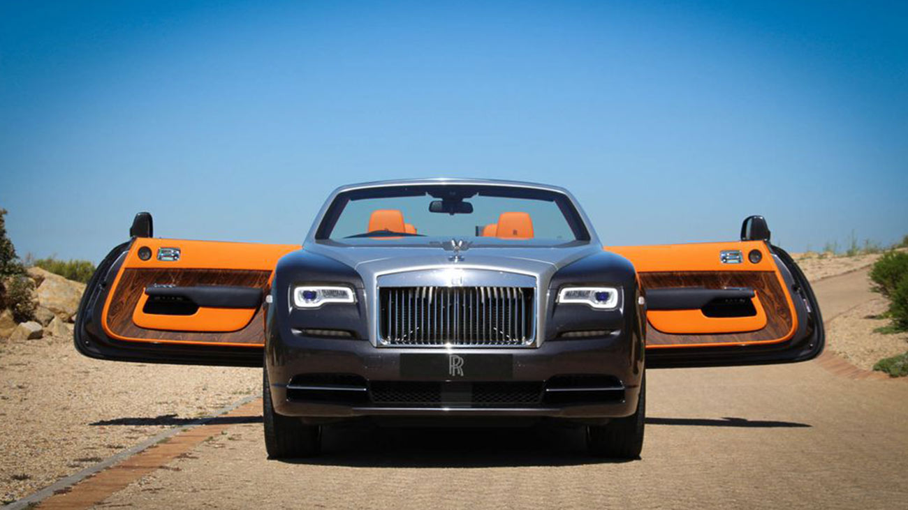 Rent Rolls Royce Dawn in Dubai - Luxury car rental