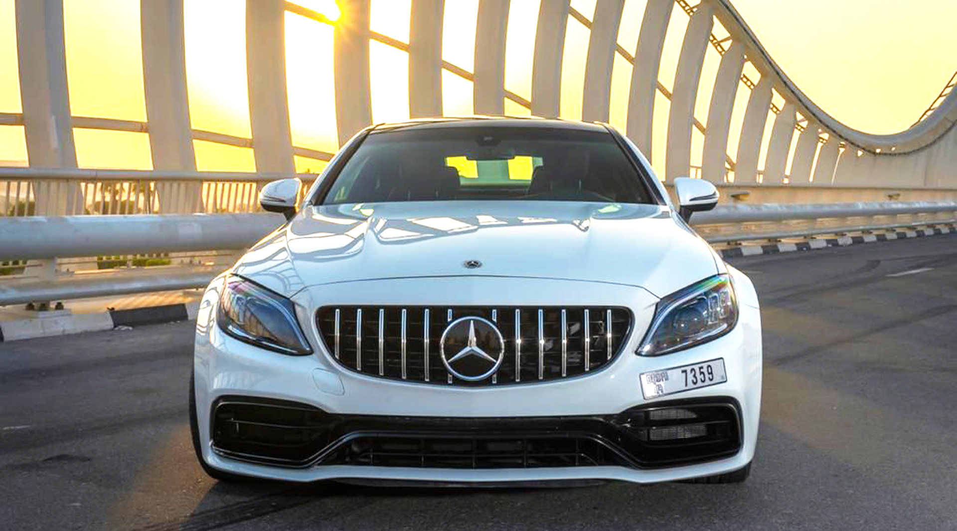2020 Mercedes-Benz Mercedes C63 AMG Rental Dubai