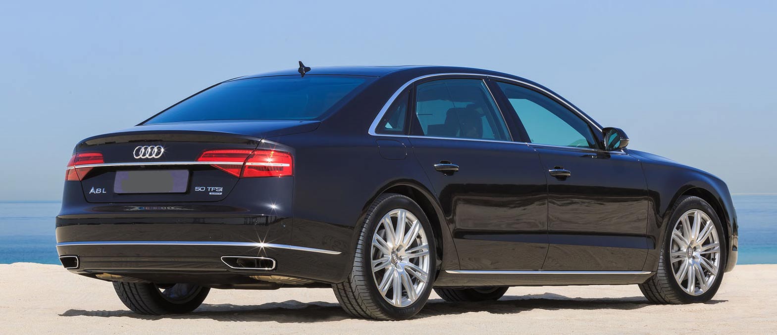 Audi A8 interior and exterior views - Image 1