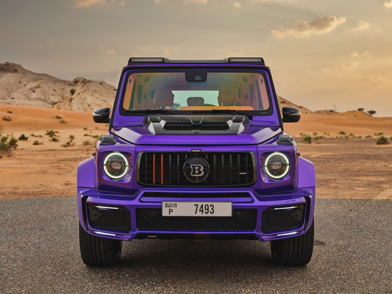 Mercedes G63 Brabus kit interior and exterior views - Image 2