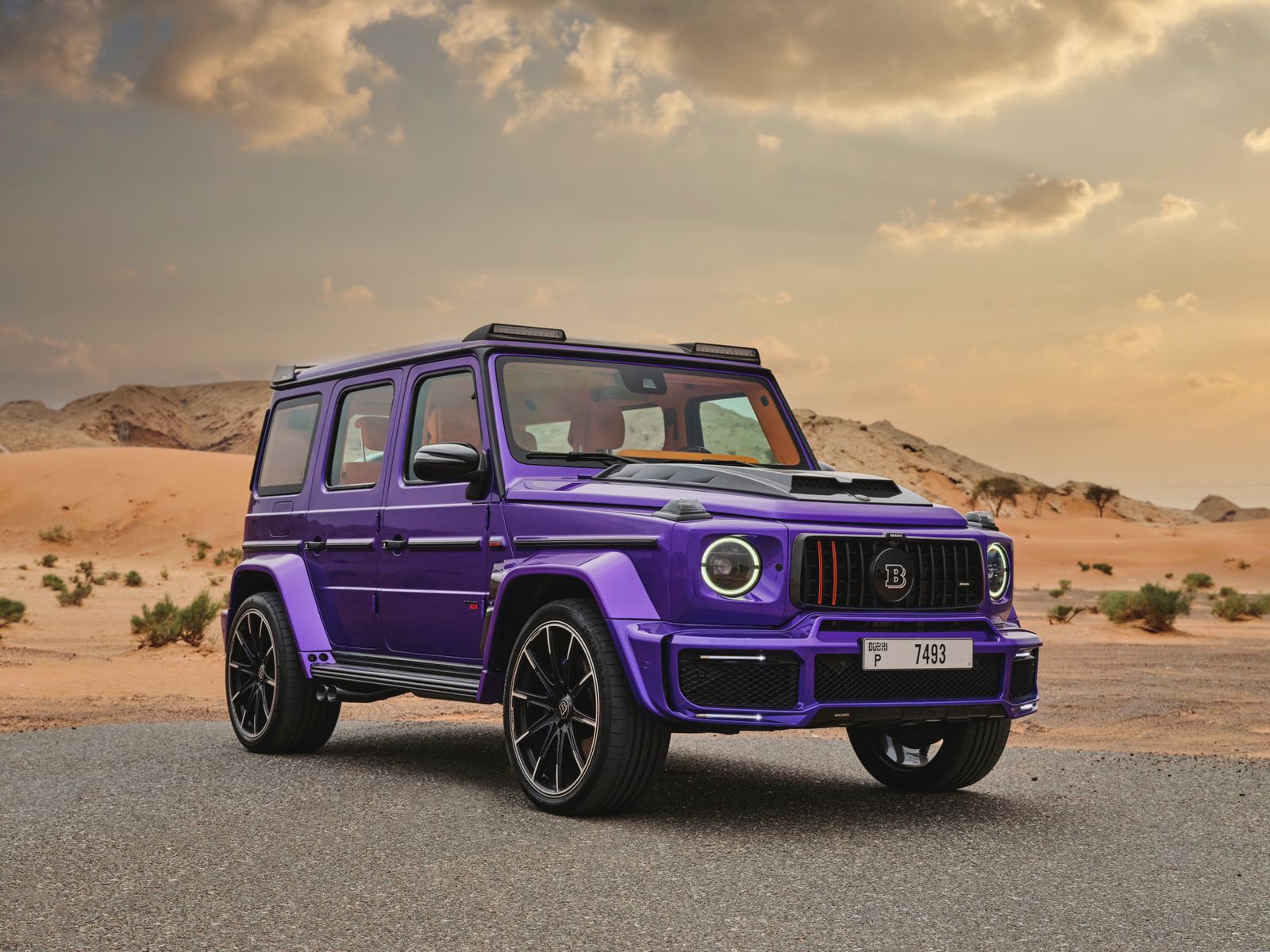 Mercedes G63 Brabus kit interior and exterior views - Image 1