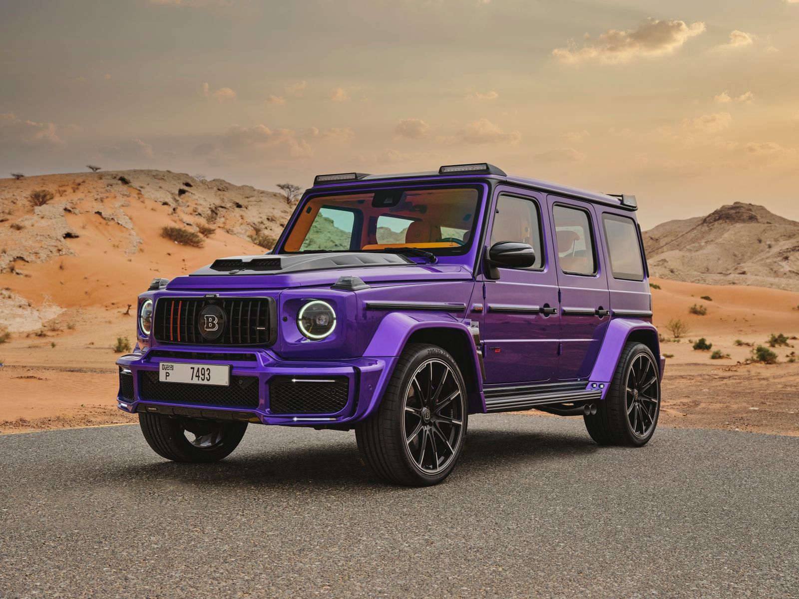 Mercedes G63 Brabus kit interior and exterior views - Image 3