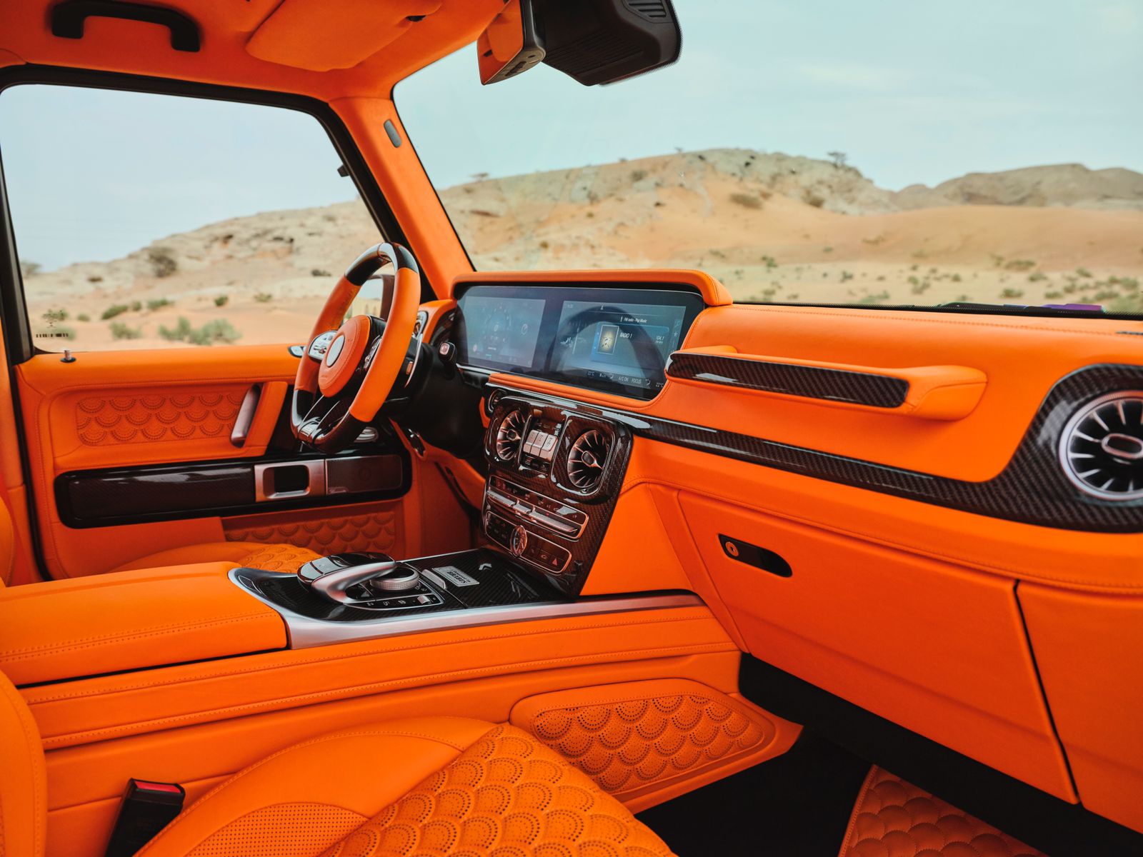 Mercedes G63 Brabus kit interior and exterior views - Image 7