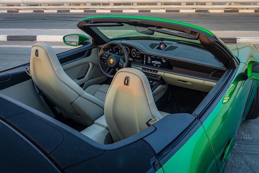 Porsche 911 Carrera Cabrio interior and exterior views - Image 6
