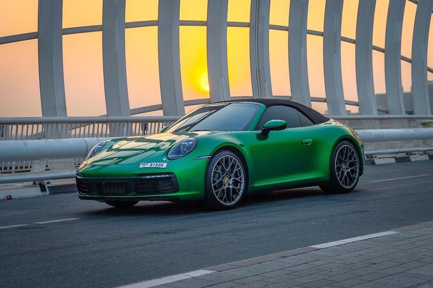 2021 Porsche Porsche 911 Carrera Cabrio Rental Dubai