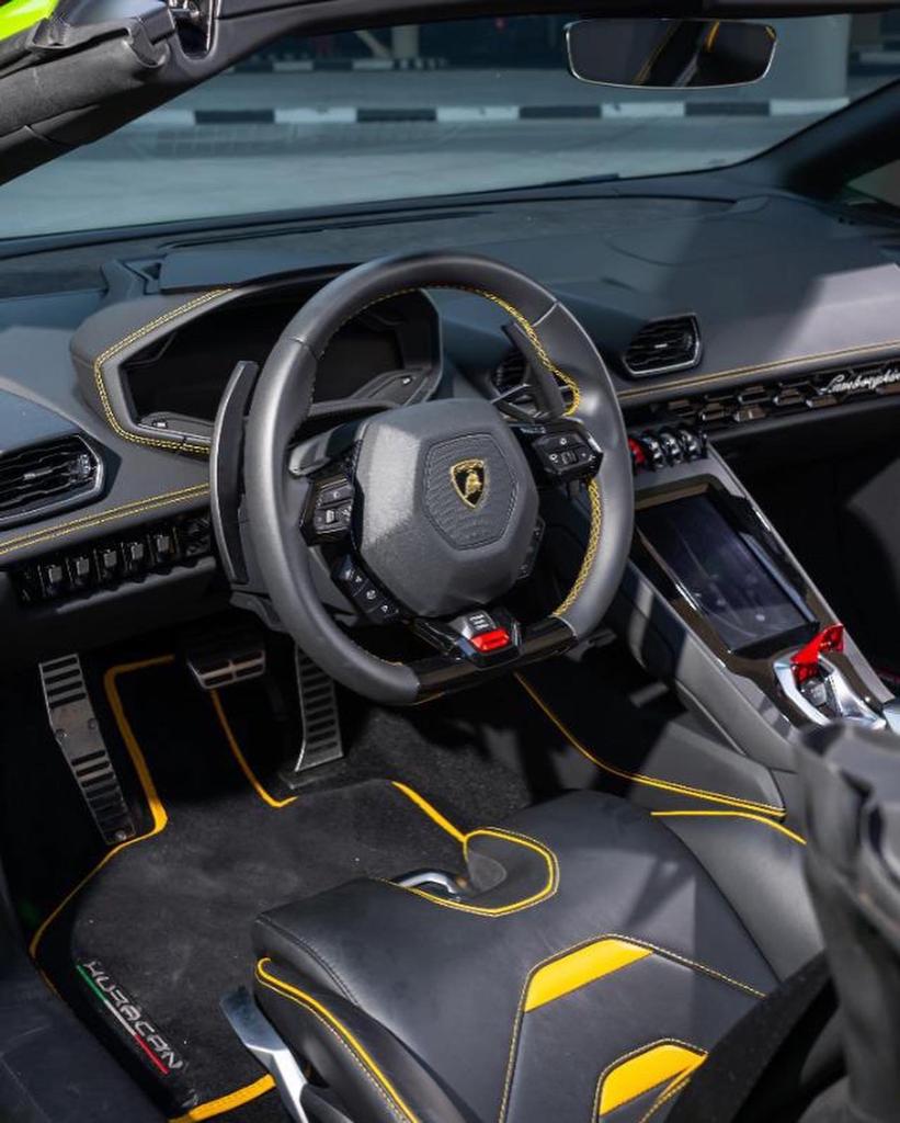 Lamborghini Huracan EVO Spyder interior and exterior views - Image 5