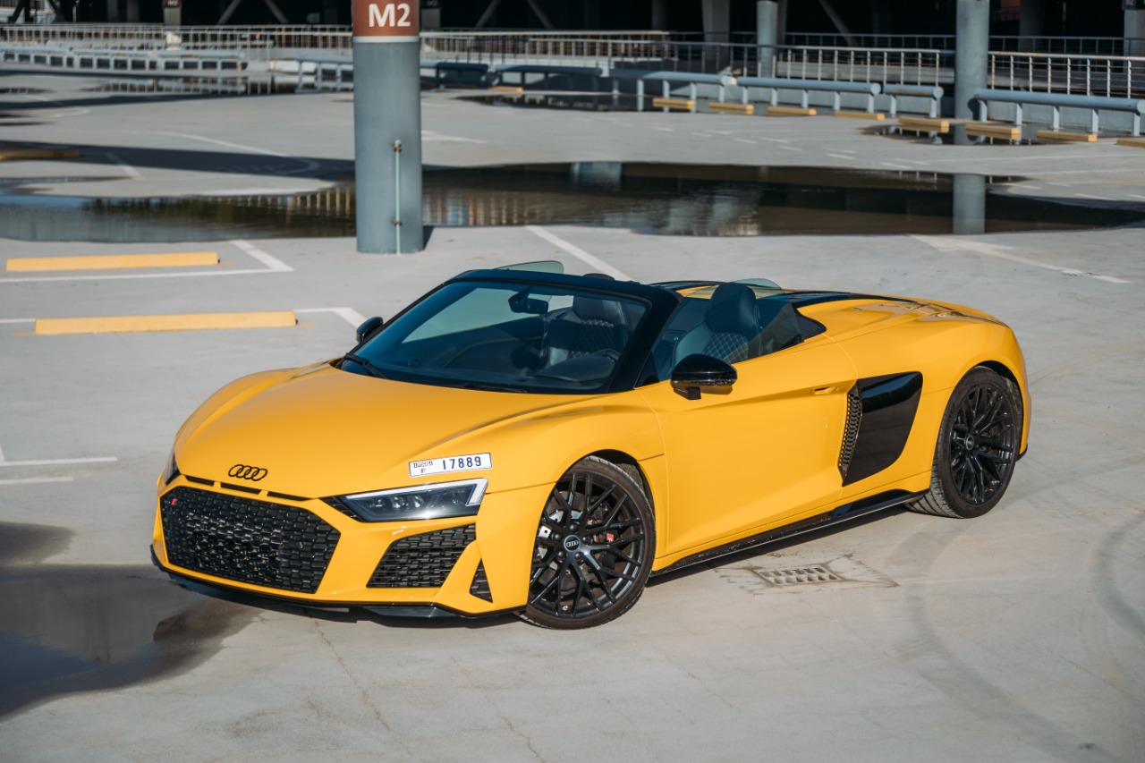 2022 Audi Audi R8 V10 Spyder Rental Dubai