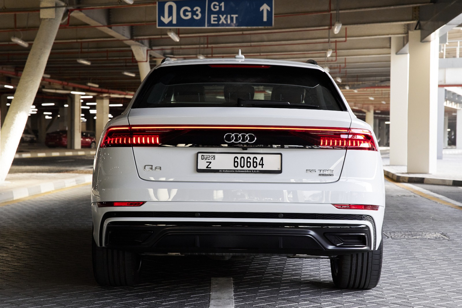Audi Q8 55TFSI quattro interior and exterior views - Image 2
