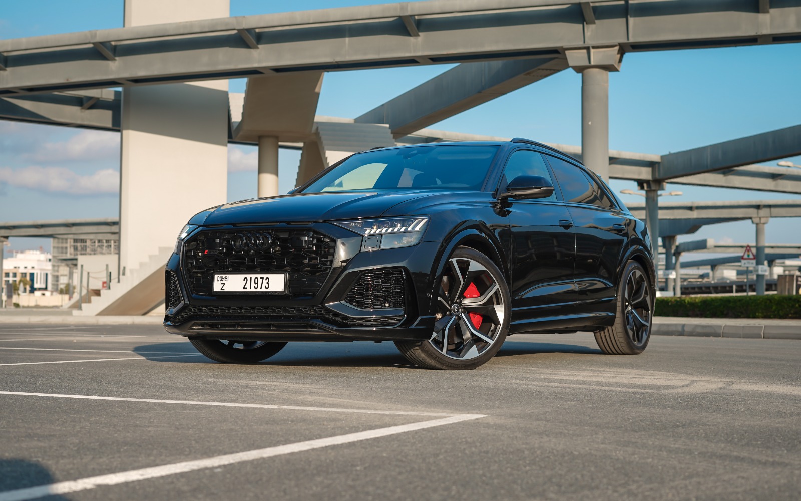 Rent Audi RSQ8 2023 in Dubai - Luxury sports car rental