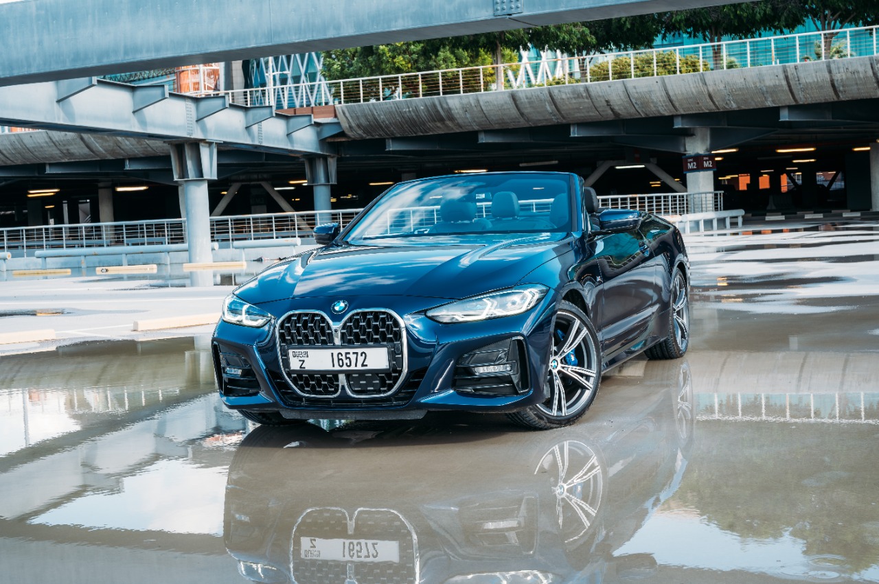 2022 BMW BMW 430i cabrio Rental Dubai