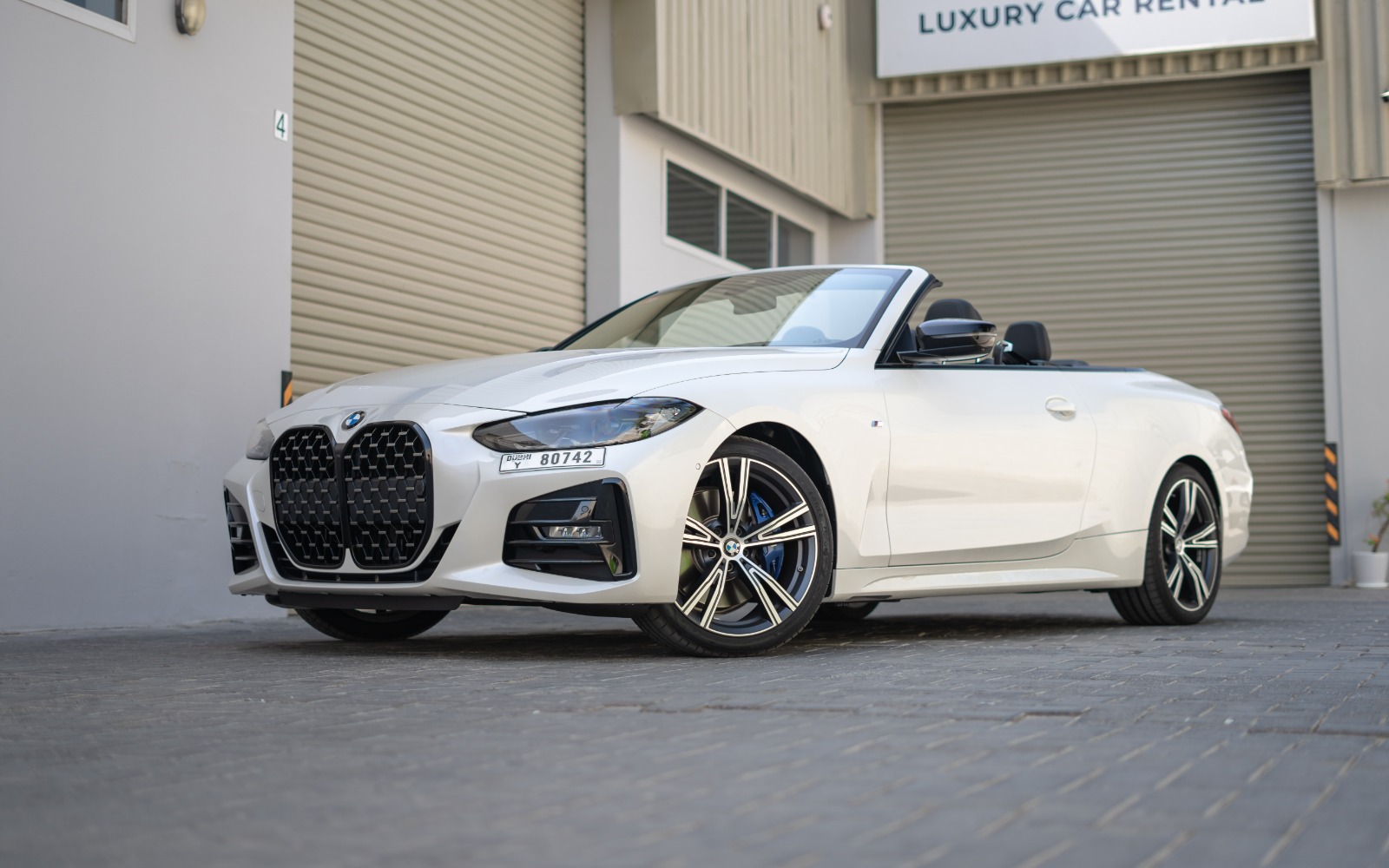 2022 BMW BMW 430i cabrio Rental Dubai