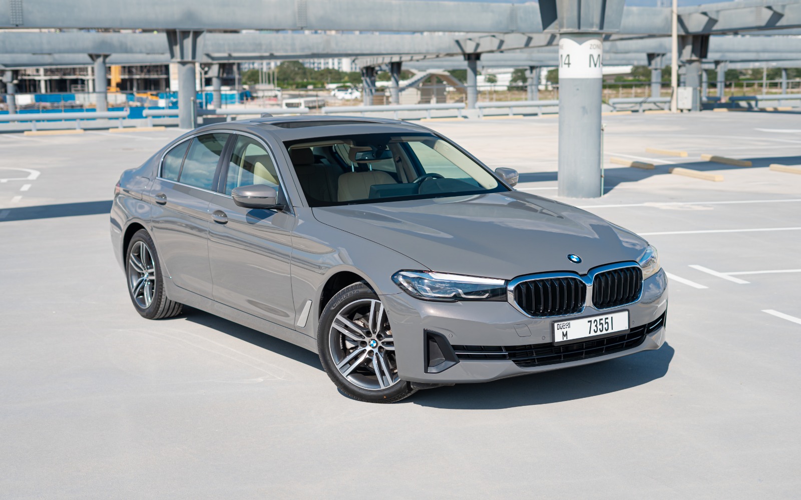 2021 BMW BMW 520i Rental Dubai