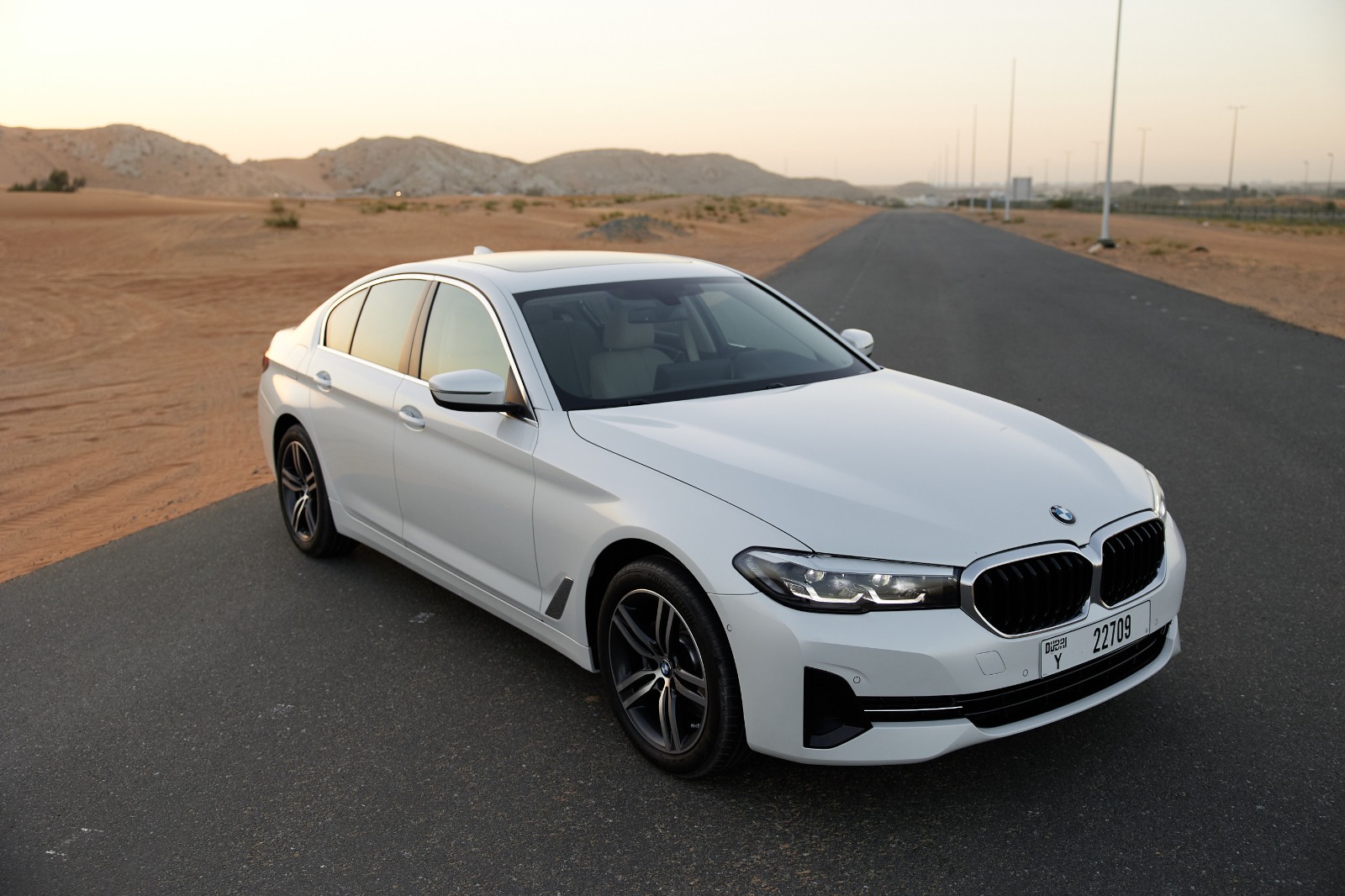 2023 BMW BMW 520i Rental Dubai