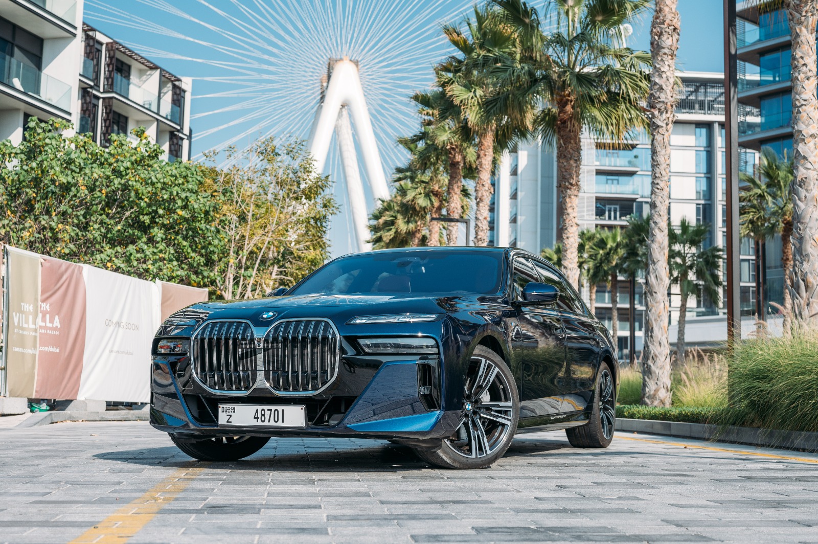Rent BMW 740Li 2023 in Dubai - Luxury sports car rental