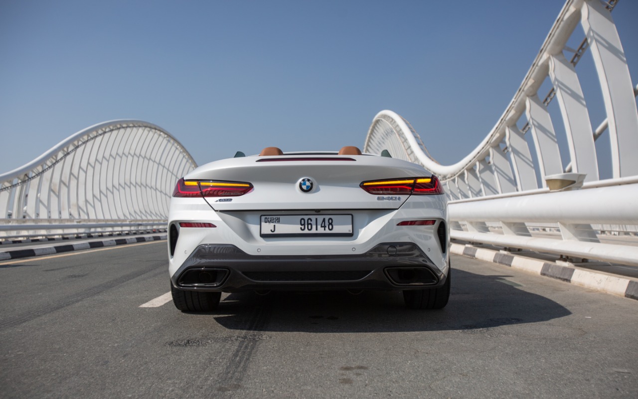 BMW 840i cabrio interior and exterior views - Image 1
