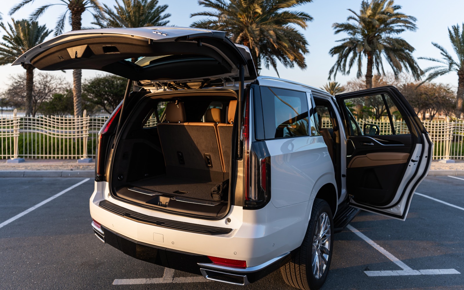 Cadillac Escalade interior and exterior views - Image 1