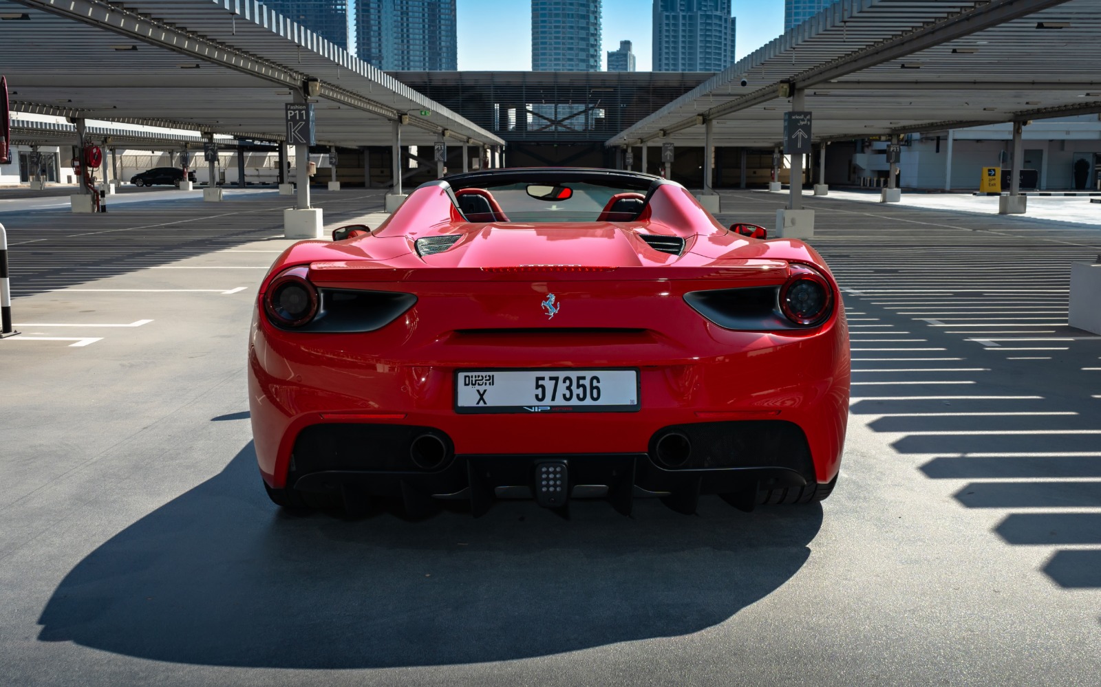 Ferrari 488 Spyder interior and exterior views - Image 1