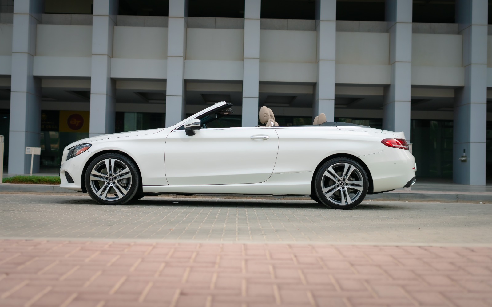 Mercedes C300 Cabrio interior and exterior views - Image 2