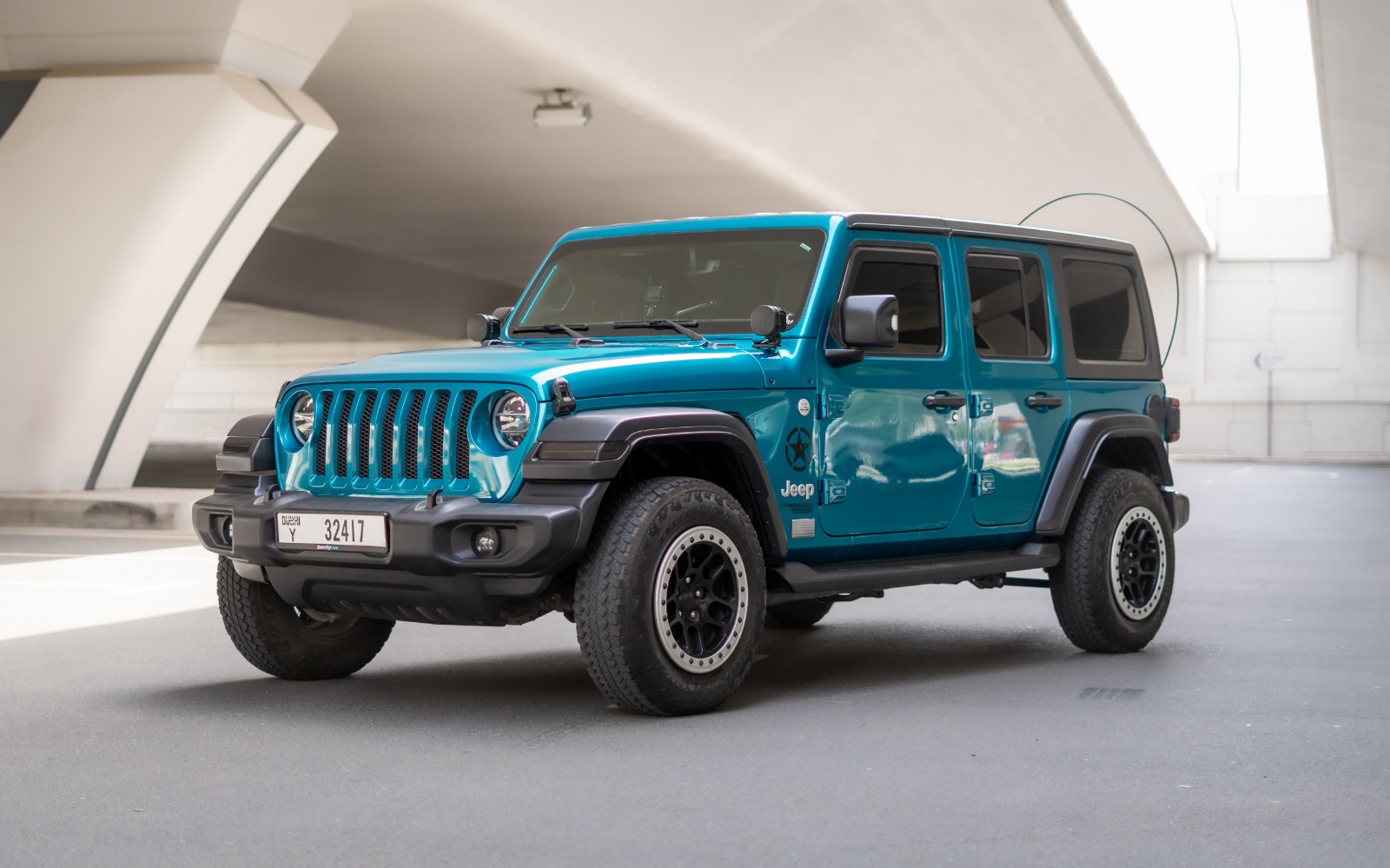 Wrangler Limited Sport Edition convert interior and exterior views - Image 2