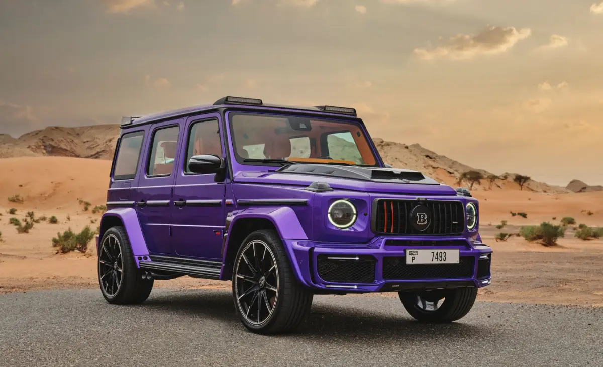 2020 Mercedes-Benz Mercedes G63 Brabus kit Rental Dubai