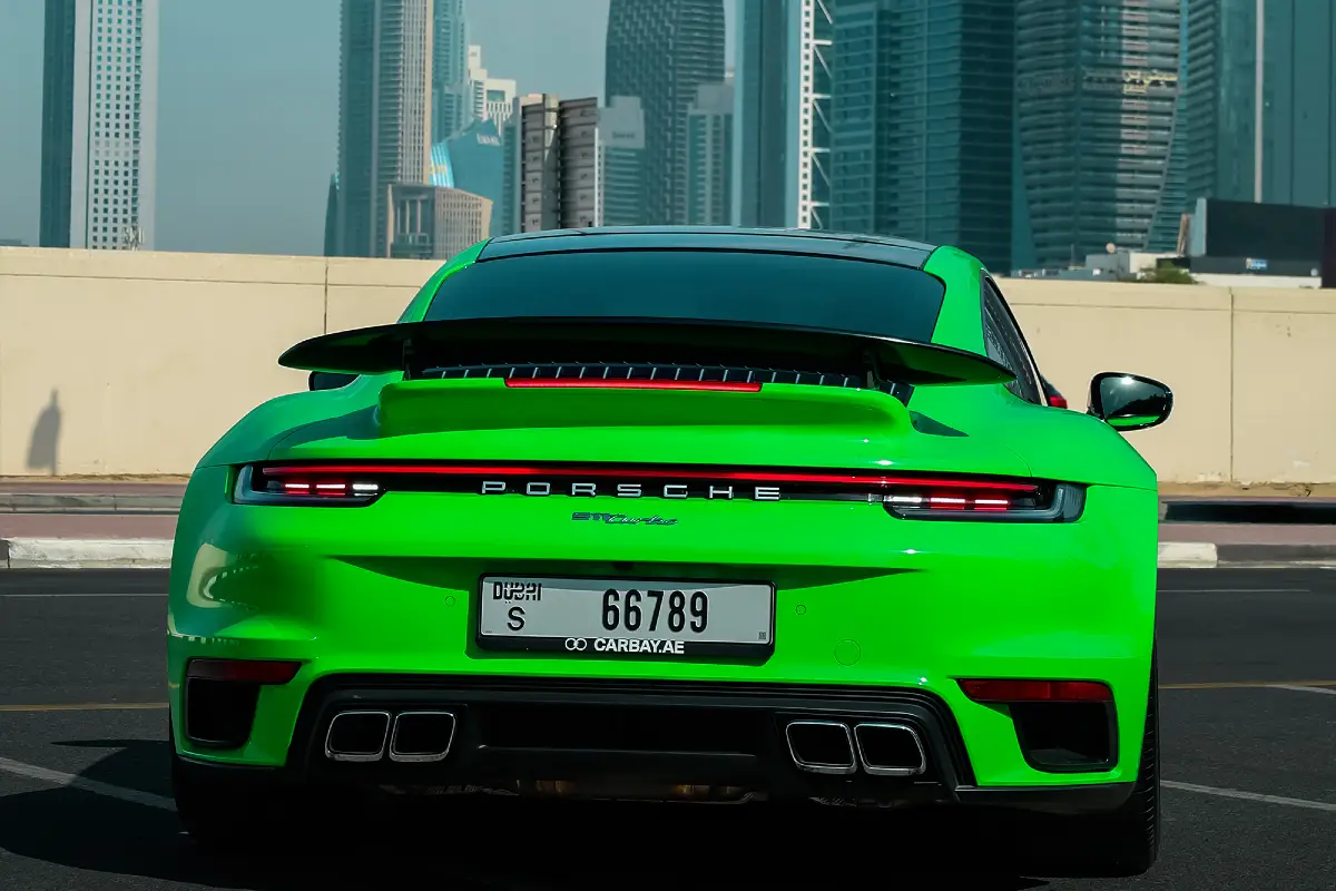 Porsche 911 Turbo interior and exterior views - Image 3