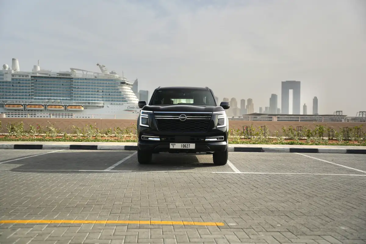 Nissan Patrol Platinum V8 interior and exterior views - Image 3