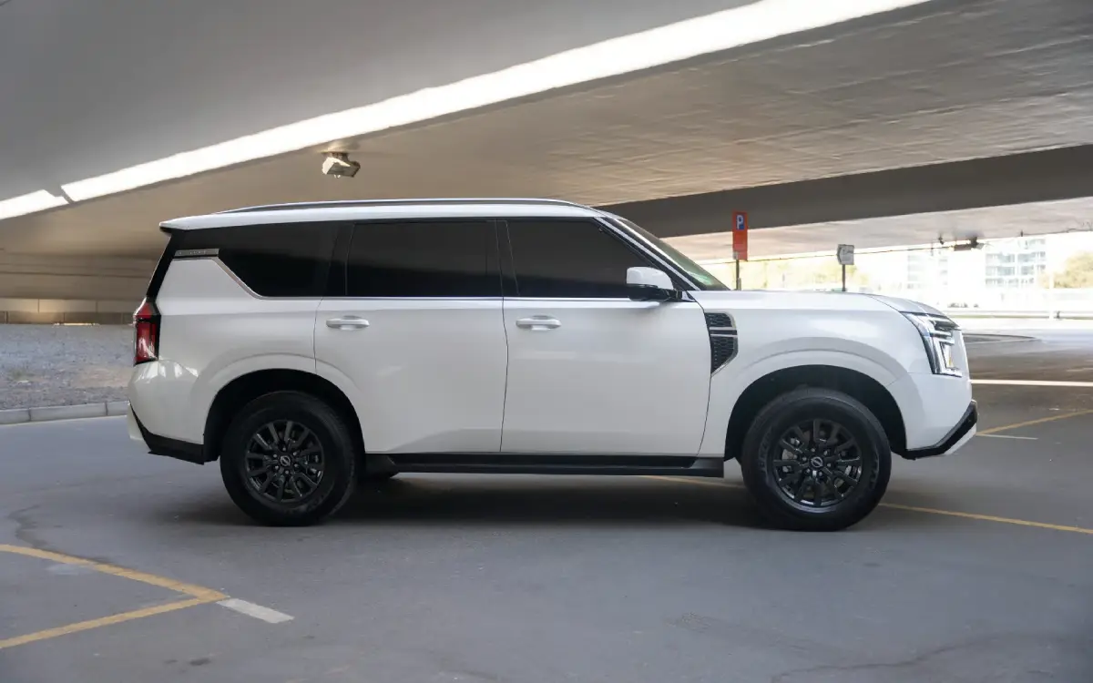 Nissan Patrol Platinum SE interior and exterior views - Image 2