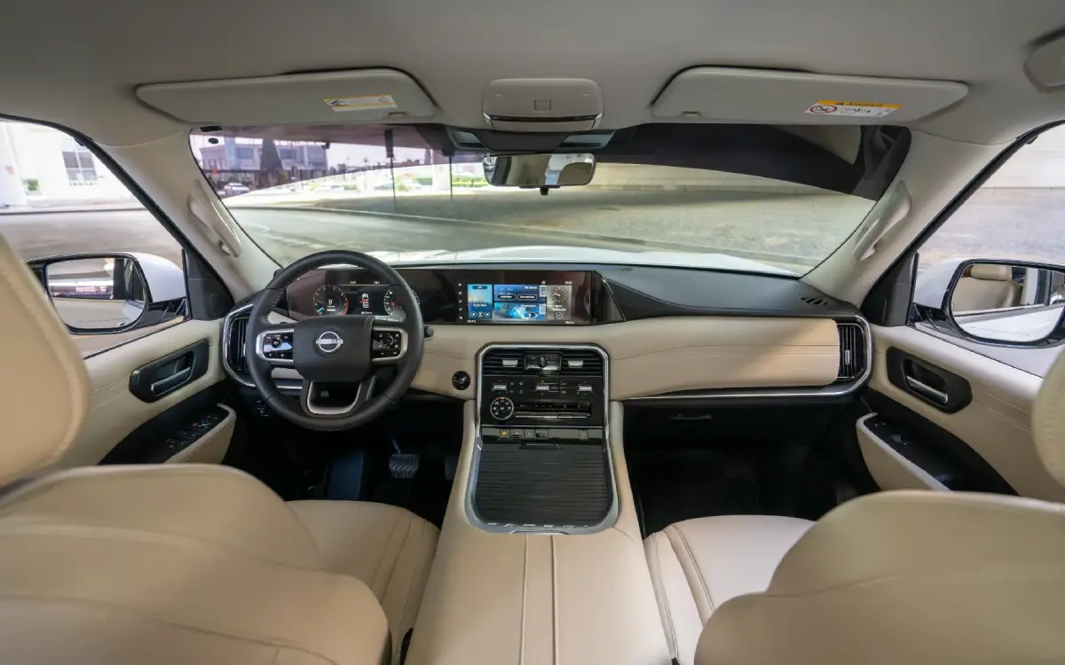 Nissan Patrol Platinum SE interior and exterior views - Image 7