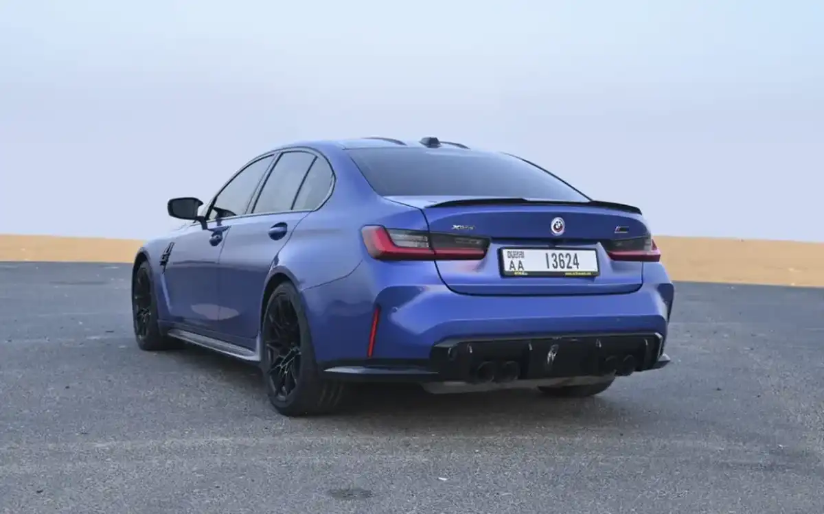 BMW M3 Competition interior and exterior views - Image 3