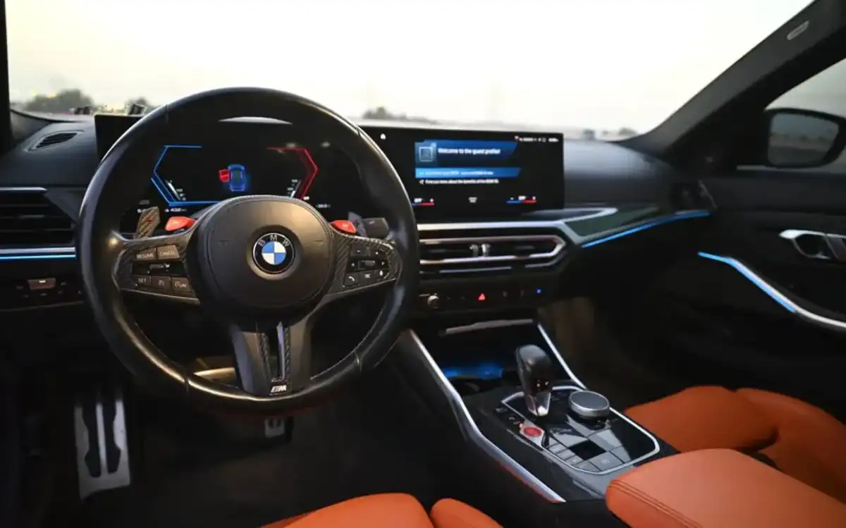 BMW M3 Competition interior and exterior views - Image 5