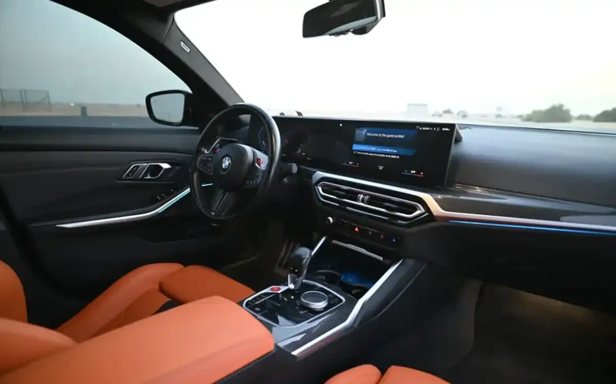 BMW M3 Competition interior and exterior views - Image 4