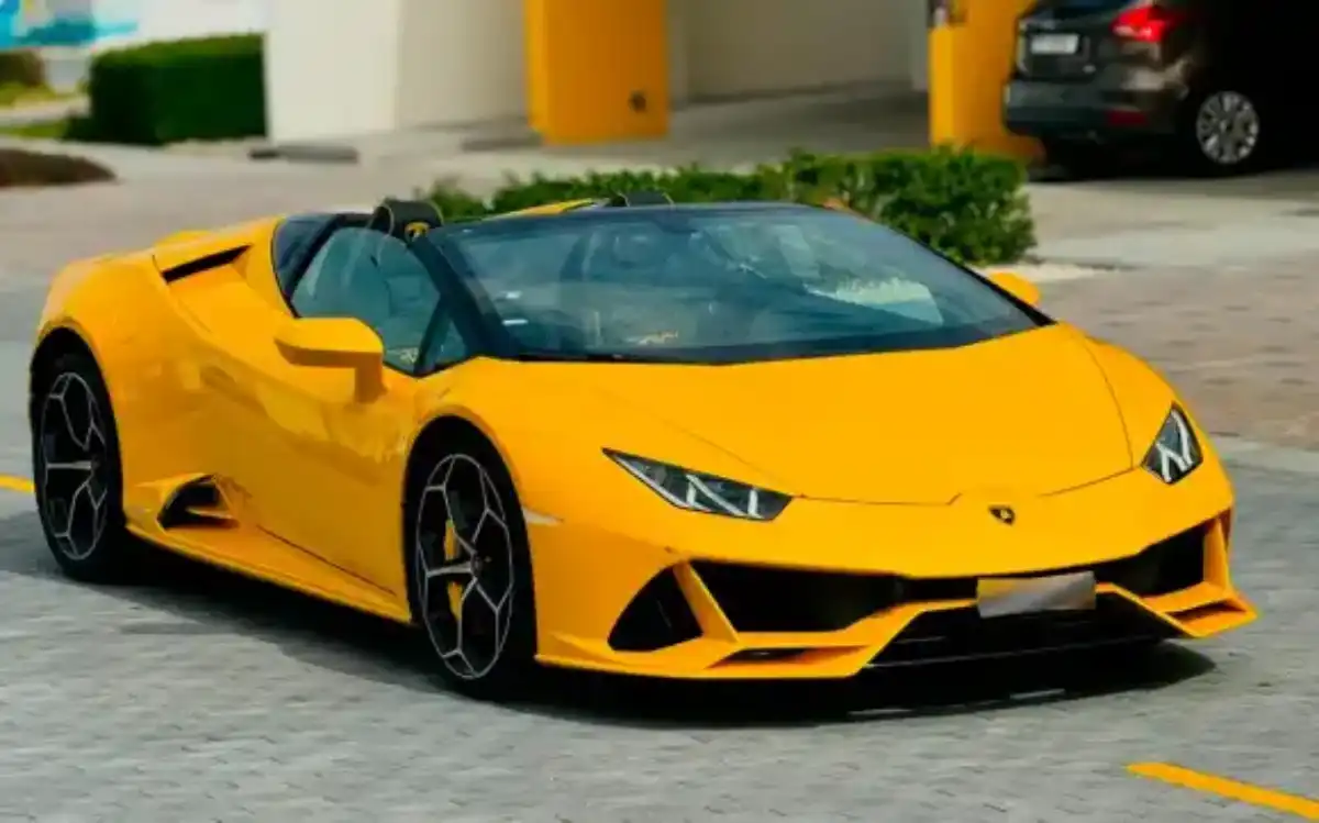 2024 Lamborghini Lamborghini Huracan Evo Spyder Rental Dubai