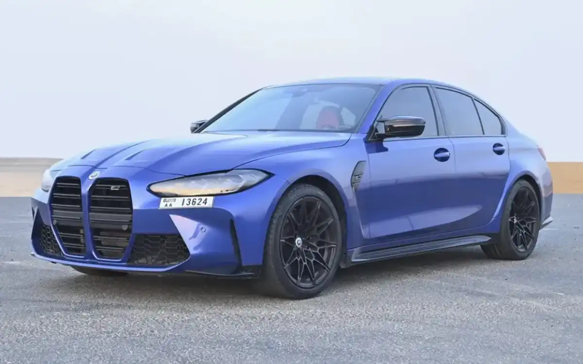 Rent BMW M3 Competition 2023 in Dubai - Luxury sports car rental