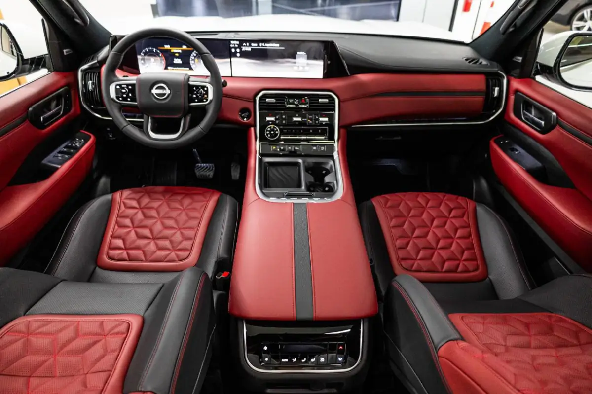 Nissan Patrol Platinum V8 interior and exterior views - Image 2